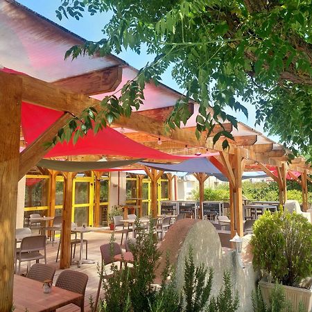 Logis Hotel Restaurant Le Clos Saint Loup Bram Eksteriør bilde