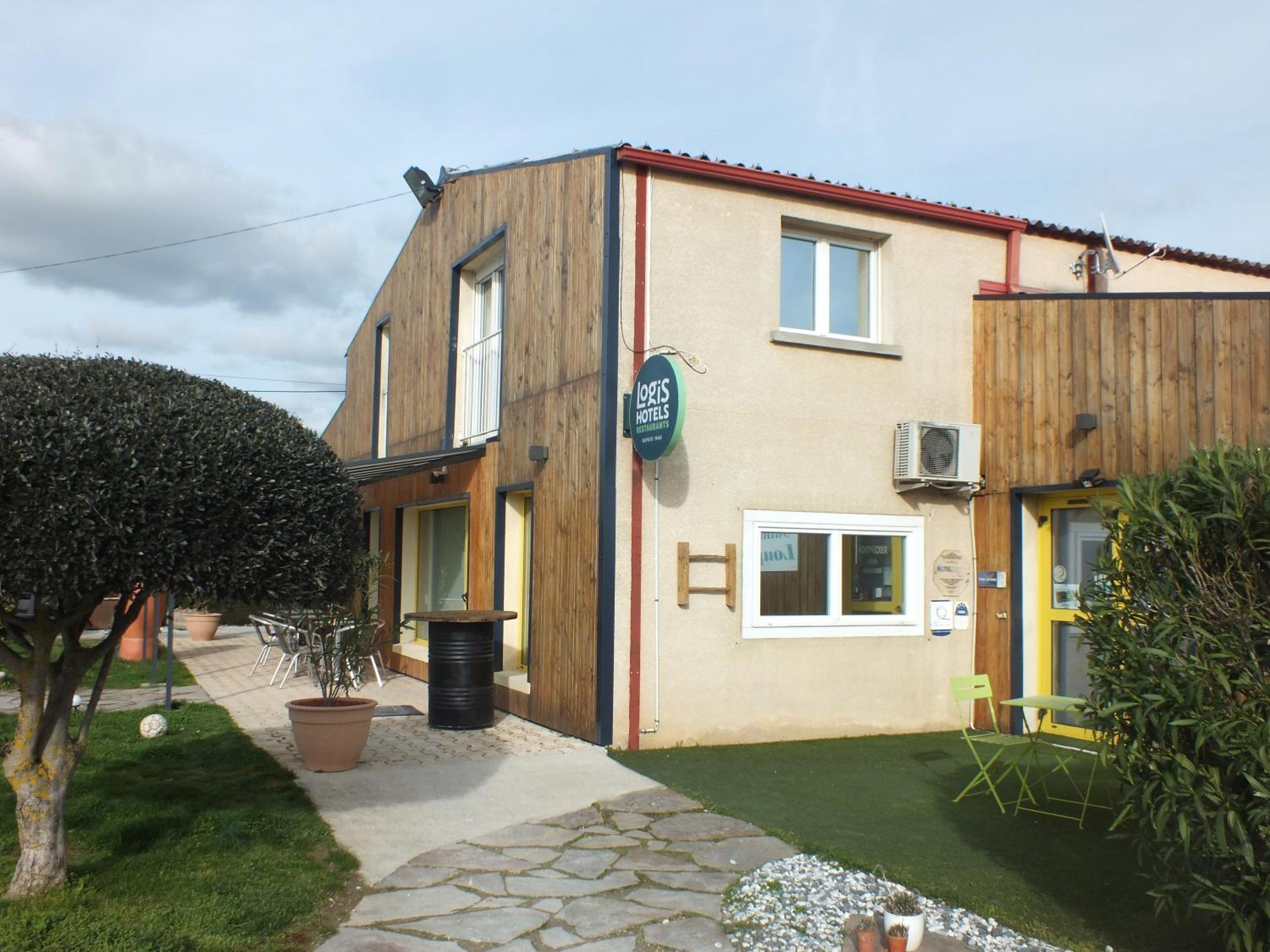 Logis Hotel Restaurant Le Clos Saint Loup Bram Eksteriør bilde
