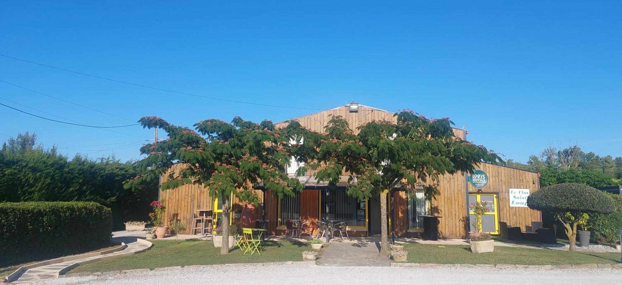 Logis Hotel Restaurant Le Clos Saint Loup Bram Eksteriør bilde